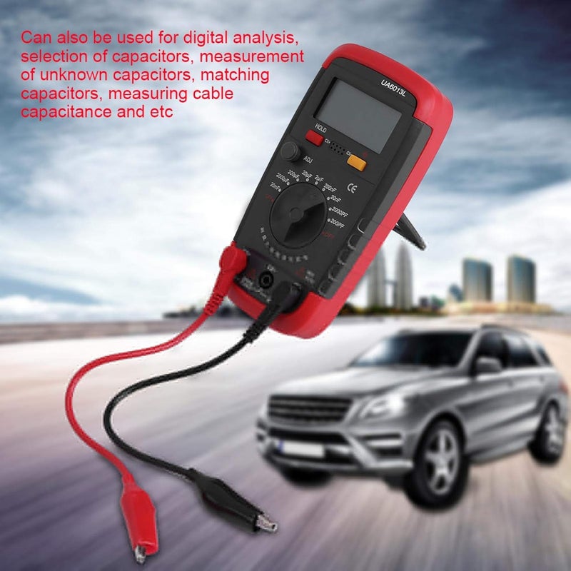 KIKYO Digital Capacitor Meter Tester, LCD Display Digital Capacitor Meter Tester 6013L - Image 2